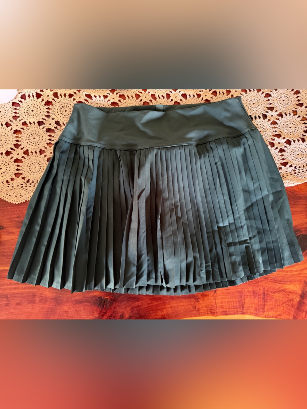 Southern Marsh Pleated Skirt